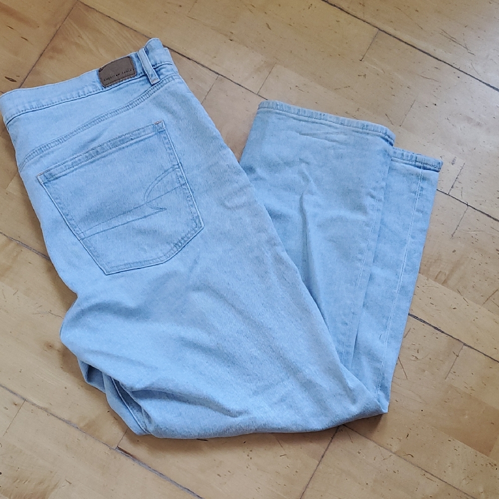 American Eagle Outfitters Light Blue Women's Flare Jeans